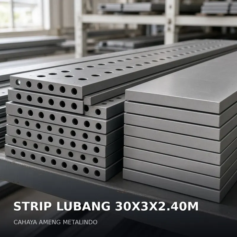 [STRIP] STRIP LUBANG 30X3X2.40M