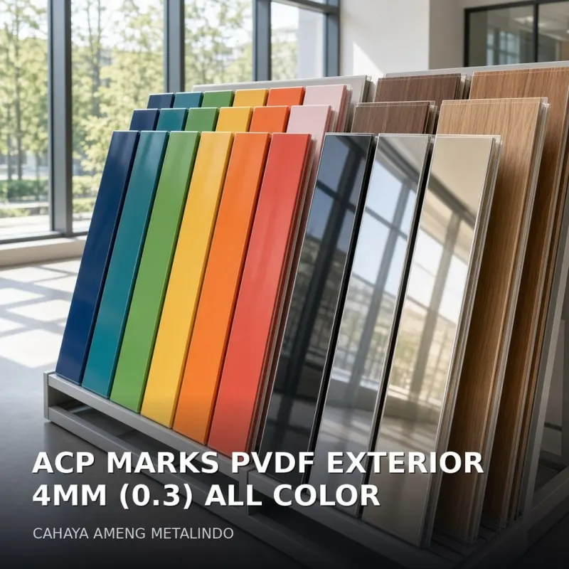 [ACP] ACP MARKS PVDF EXTERIOR 4MM (0.3) ALL COLOR
