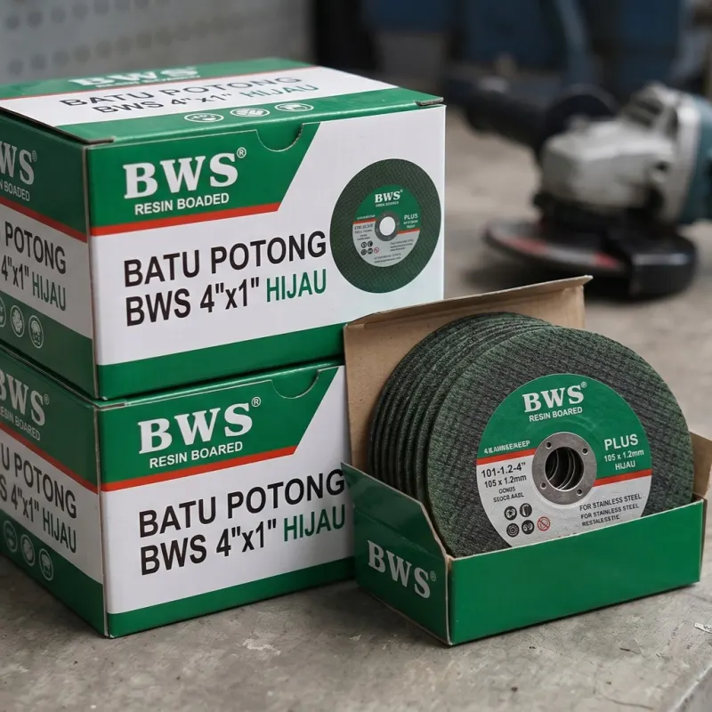 [AKSESORIS] BATU POTONG BWS 4X1 HIJAU KOTAK