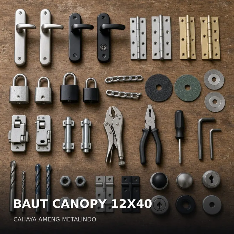 [AKSESORIS] BAUT CANOPY 12X40