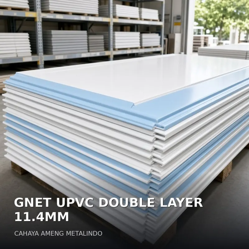 [ATAP UPVC] GNET UPVC DOUBLE LAYER 11.4MM