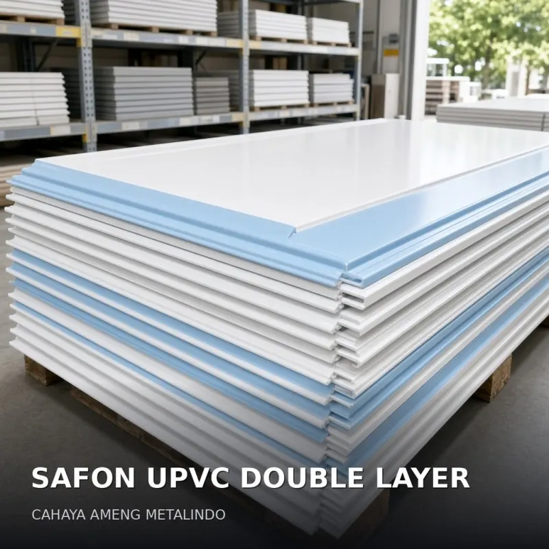 [ATAP UPVC] SAFON UPVC DOUBLE LAYER