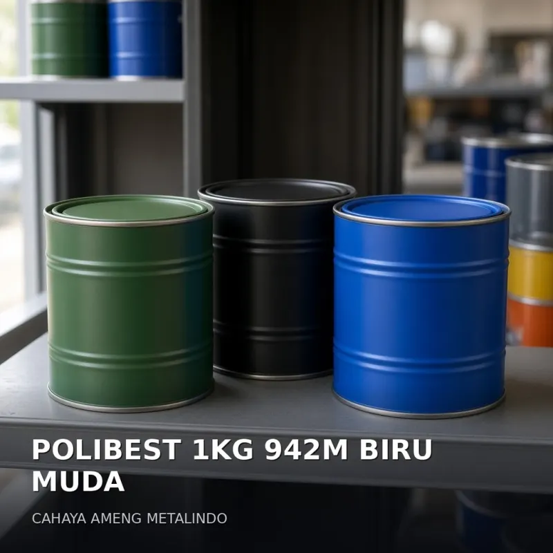 [CAT] POLIBEST 1KG 942M BIRU MUDA