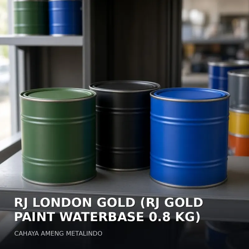 [CAT] RJ LONDON GOLD (RJ GOLD PAINT WATERBASE 0.8 KG)