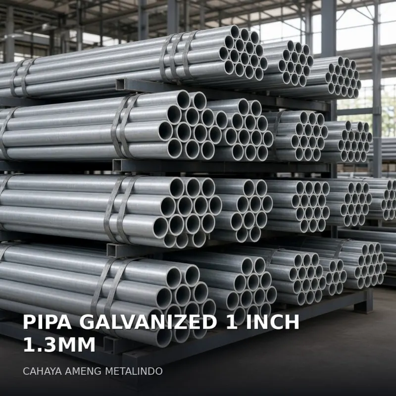 [PIPA] PIPA GALVANIZED 1 INCH 1.3MM