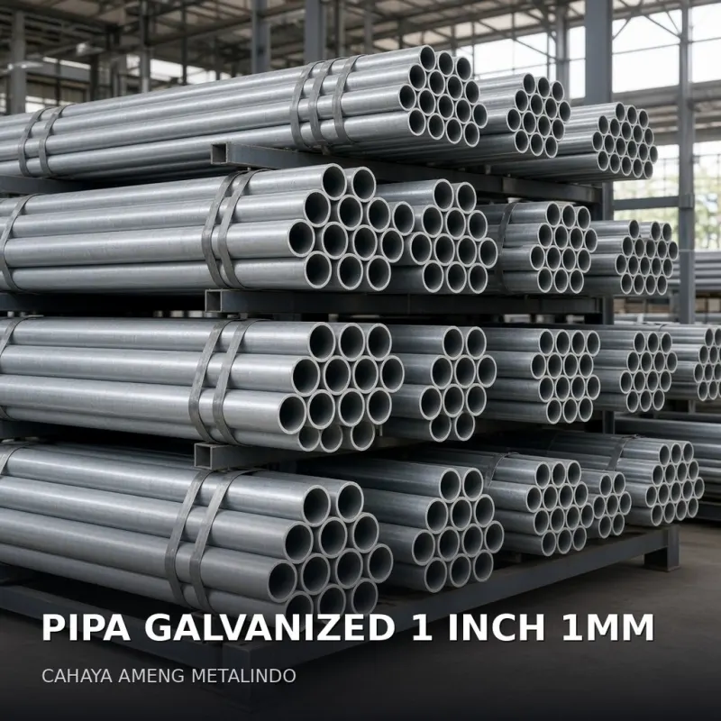 [PIPA] PIPA GALVANIZED 1 INCH 1MM